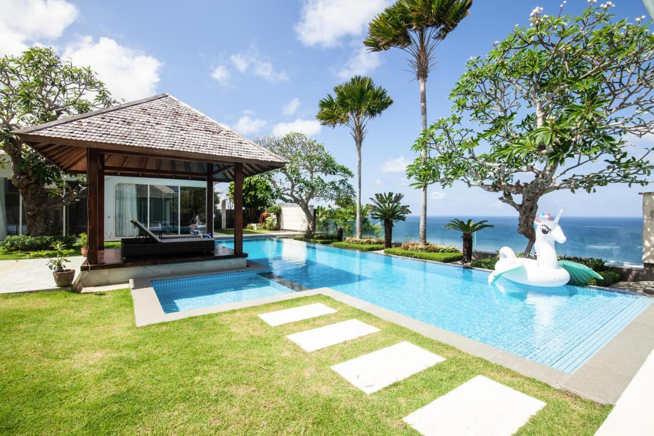 Cliff Front Luxury Villa 4 Bedroom At Pandawa Beach 웅아산 외부 사진