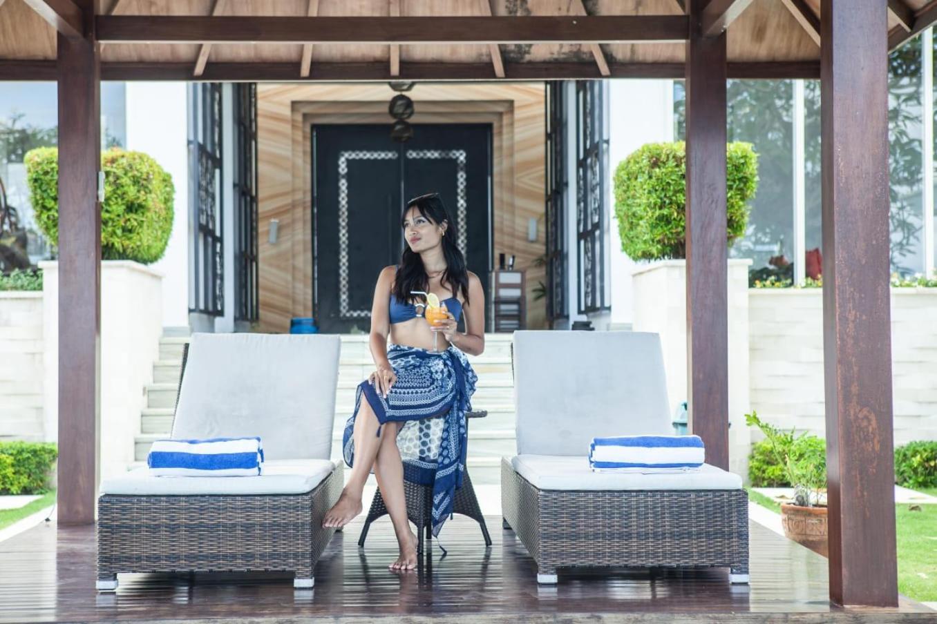 Cliff Front Luxury Villa 4 Bedroom At Pandawa Beach 웅아산 외부 사진