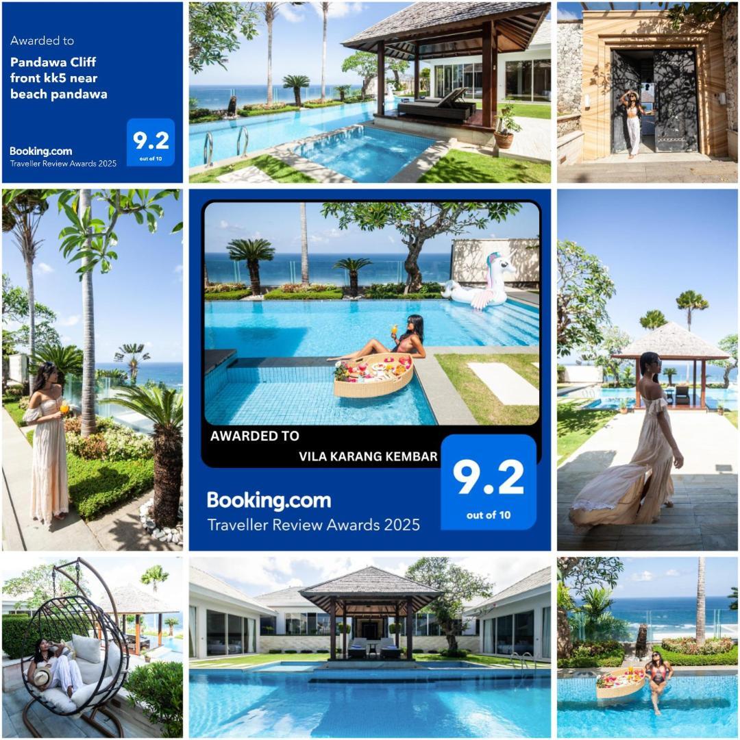 Cliff Front Luxury Villa 4 Bedroom At Pandawa Beach 웅아산 외부 사진